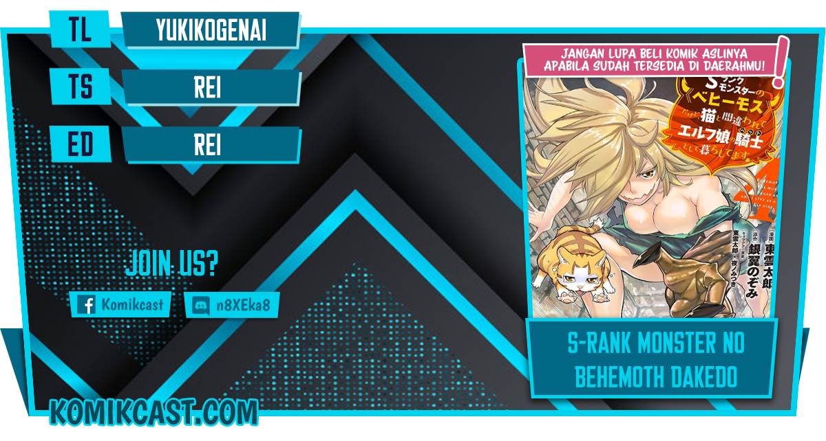 S-Rank Monster no Behemoth Dakedo, Neko to Machigawarete Erufu Musume no Kishi (Pet) Toshite Kurashitemasu Chapter 34 Bahasa Indonesia